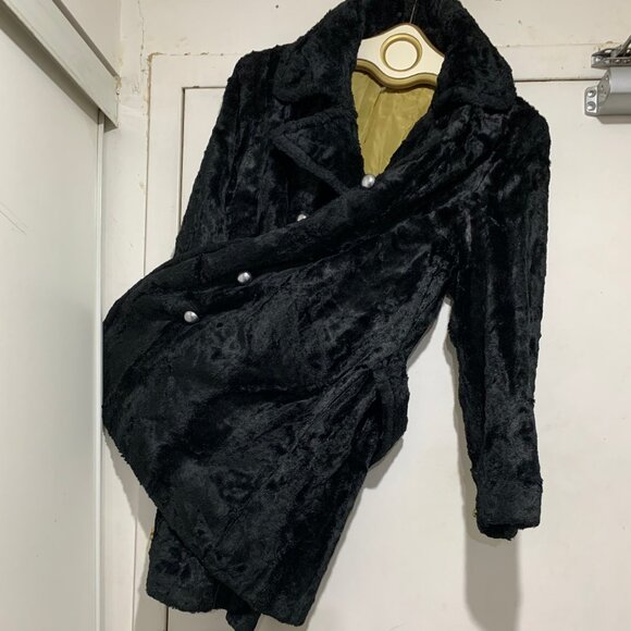 VINTAGE GLENBROOKE FAUX FUR COATS SIZE S - Picture 10 of 12